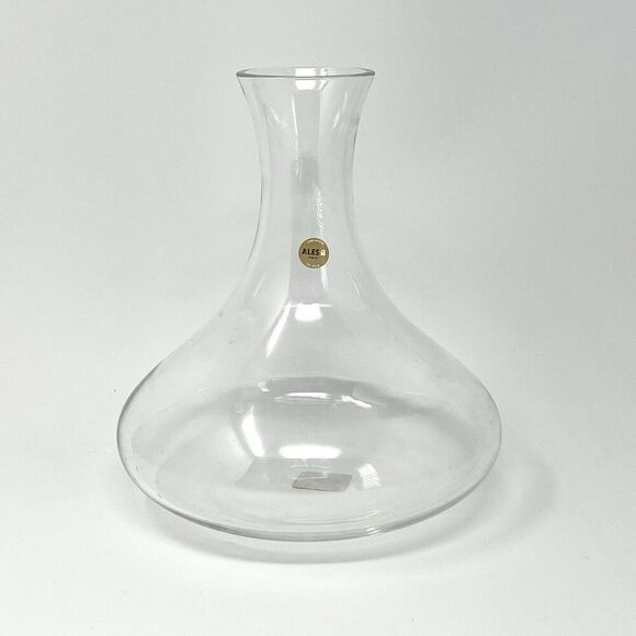 Alessi Crystal Wine Decanter 8.25” MAMI XL Designed By Stefano GIOVANNONI 2013